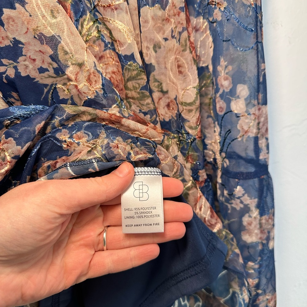 Baltic Born blue floral dress - Picture 10 of 11